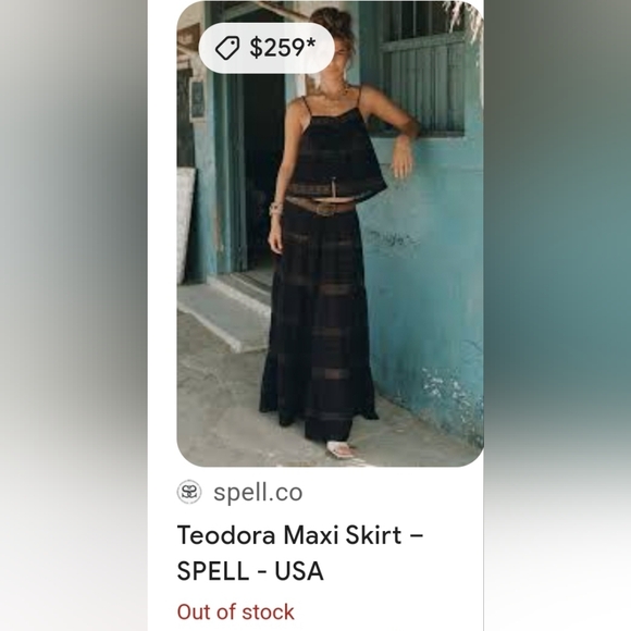 Teodora Maxi Skirt - Picture 2 of 6